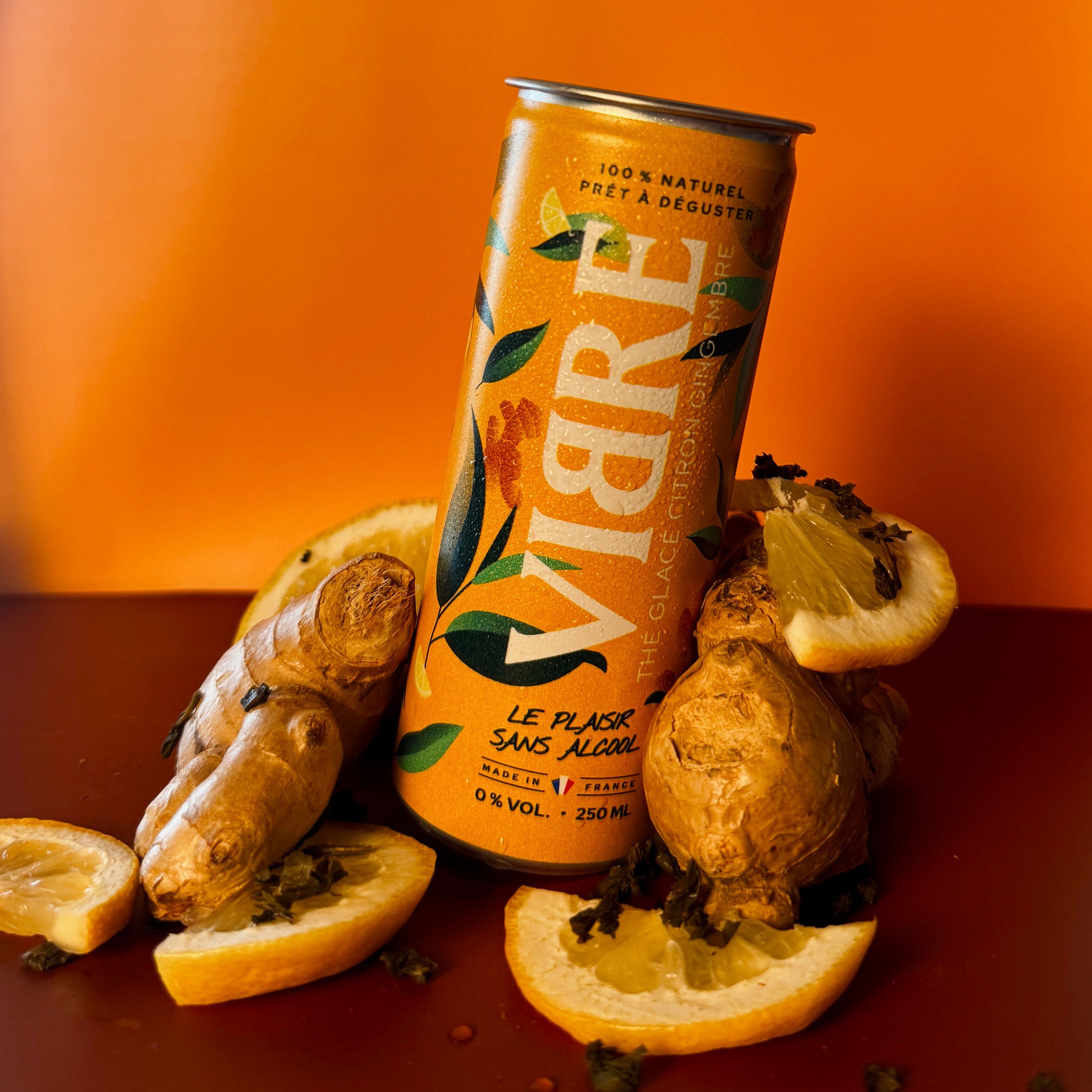 VIRE THÉ GLACÉ CITRON GINGEMBRE - SANS ALCOOL